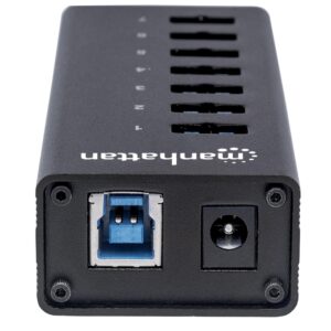 Hub USB 3.0 7 porte Nero