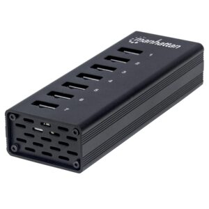 Hub USB 3.0 7 porte Nero