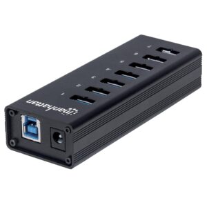 Hub USB 3.0 7 porte Nero