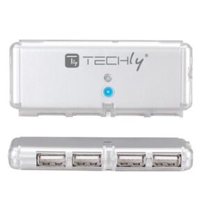 Hub USB Tascabile 4 porte Silver
