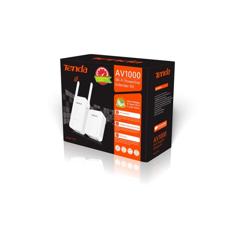 Kit Adattatore Powerline Gigabit AV1000 con Extender