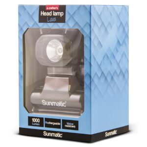 Lampada LED Frontale Ricaricabile 1000 Lumen