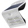 Lampada LED Solare a Muro 3,2W IP65 Sensore di Movimento Bianco