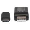 Mini Lettore Card Reader USB-C™ SD MicroSD 60mm Nero