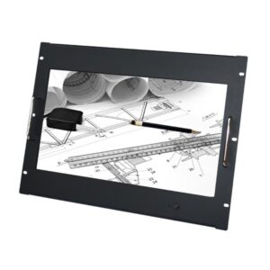 Monitor 8U Touch per Armadio Rack 18,5'' Full HD Nero