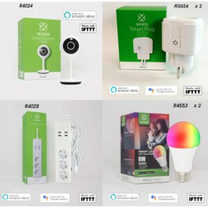 Pacchetto Smart Home Completo Controllo Vocale Alexa, R4444