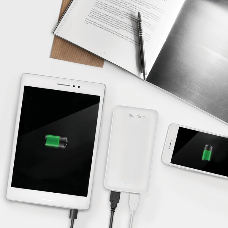 Power Bank 20000mAh 2x USB Bianco