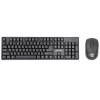 Set Tastiera Wireless e Mouse Ottico Layout Americano