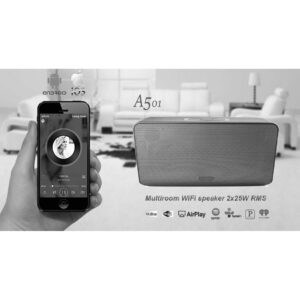 Speaker 25Wx2 WiFi Lan Usb con DLNA e AirPlay A501