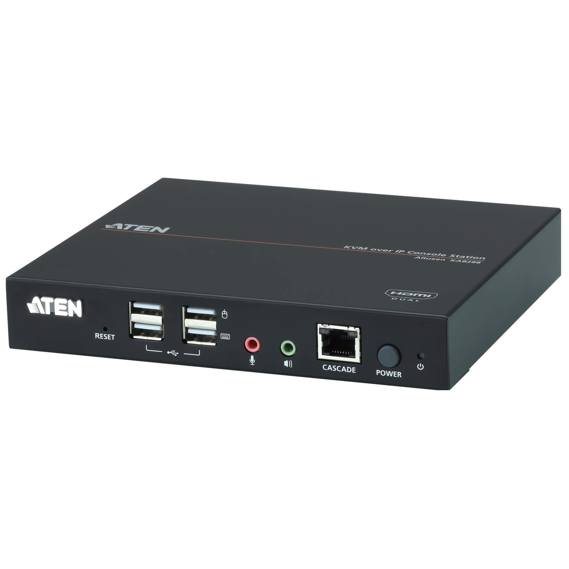 Stazione console KVM over IP Dual HDMI, KA8288