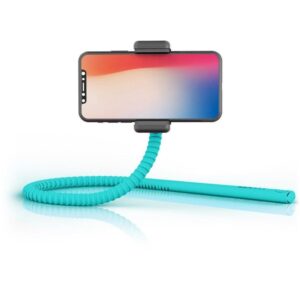 Supporto Smartphone Flessibile Universale Bluetooth Turchese