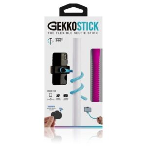 Supporto Smartphone Flessibile Universale Telecomando Bluetooth Rosa