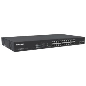 Switch Ethernet Gigabit 16p. PoE+ 4p. RJ45 Gigabit e 2p. SFP Uplink