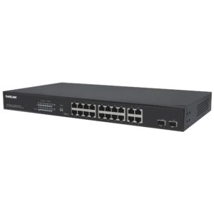 Switch Ethernet Gigabit 16p. PoE+ 4p. RJ45 Gigabit e 2p. SFP Uplink