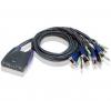 Switch KVM VGA/Audio 4 porte USB, CS64US