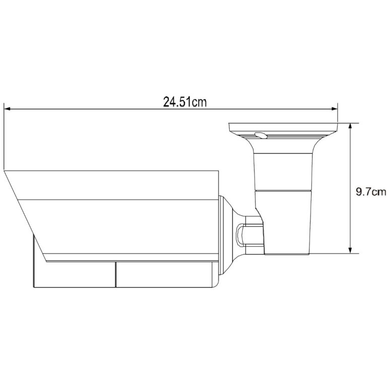 Telecamera IP PoE IR da Soffitto Parete Full HD 5MP IP66 AVM5547