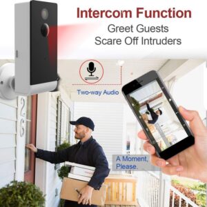 Telecamera Intelligente Wireless Alexa da Soffitto Parete IP65, R4057