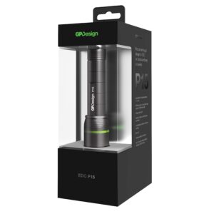 Torcia Cree LED XP-G2 150lm idrorepellente in alluminio aeronautico