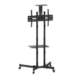 Trolley da Pavimento con Mensola per TV LCD/LED/Plasma 37-70''
