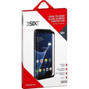 Vetro Protettivo CurvedGlass Nero per Samsung Galaxy S8 Plus
