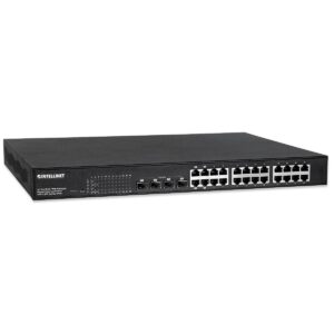 Web-Managed Switch 24 porte Gigabit Ethernet PoE+ 4 porte SFP combo