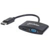 Adattatore DisplayPort 2-in-1 4K HDMI VGA