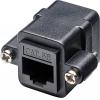 Adattatore RJ45 F/RJ45 F da Pannello Cat.5E UTP