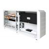 Armadio rack 19'' Ghost  con porta cieca Bianco