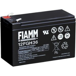 Batteria al Piombo 12V 9Ah (Faston 6,3mm)