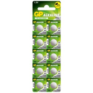 Blister 10 Batterie Alcaline Specialistiche a Bottone LR43