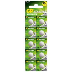 Blister 10 Batterie Alcaline Specialistiche a Bottone LR54