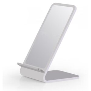 Caricabatterie Wireless Fast Qi Stand Verticale 10W Lega di Alluminio