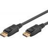 Cavo Audio/Video DisplayPort 1.3 M/M 0,5m Nero