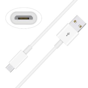 Cavo di Ricarica Rapida USB/Micro-USB 1m Bianco