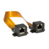 Cavo di rete Ultra-piatto RJ45 F/F 0.3m