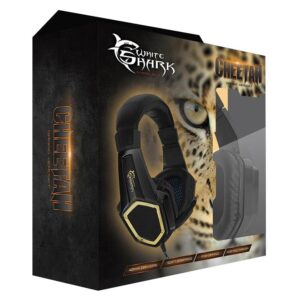 Cuffie Gaming con Microfono Cheetah Nero GHS-1642