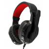 Cuffie Gaming con Microfono Panther Nero Rosso GHS-1641