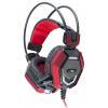 Cuffie Gaming con Microfono Tiger Nero Rosso GHS-1644