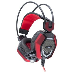 Cuffie Gaming con Microfono Tiger Nero Rosso GHS-1644