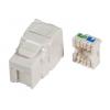 Frutto Keystone RJ45 Cat6A con Tappo