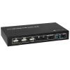 KVM switch 2x1 con USB e HDMI