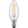 Lampada LED Candela E14 Bianco Caldo 4W Filamento A++