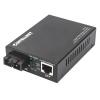 Media Converter Gigabit PoE+ SC Monomodale