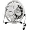 Mini Ventilatore USB 4'' Argento