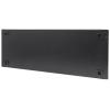 Pannello Cieco Toolless a Clip per Armadi Rack 19'' 4U Nero