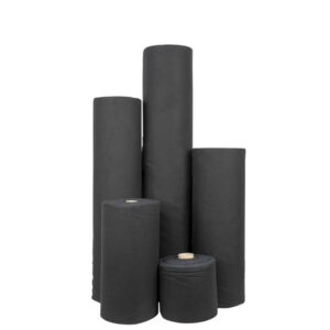 Deko-Molton, black, roll, 100cm 60m x 100cm