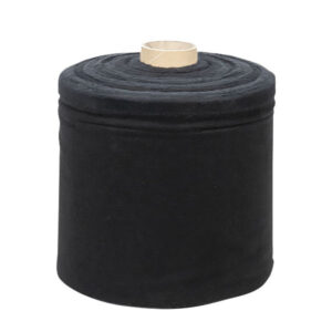 Deko-Molton, black, roll, 20cm 60m x 20cm