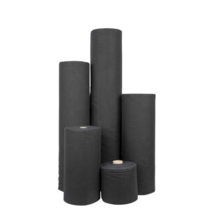 Deko-Molton, black, roll, 20cm 60m x 20cm