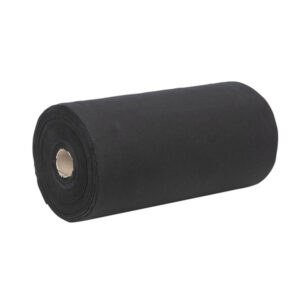 Deko-Molton, black, roll, 40cm 60m x 40cm