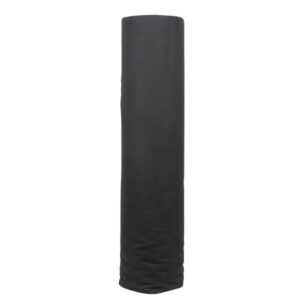 Deko-Molton, black, roll, 80cm 60m x 80cm